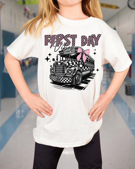 First Day Bus tee