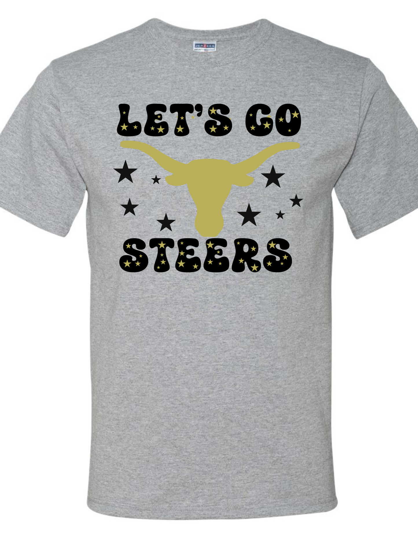 Let's go Steers tee