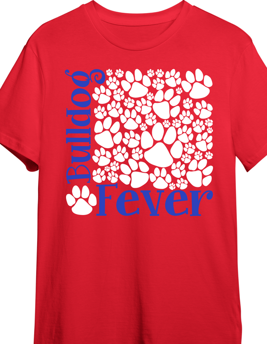 Bulldog fever tee