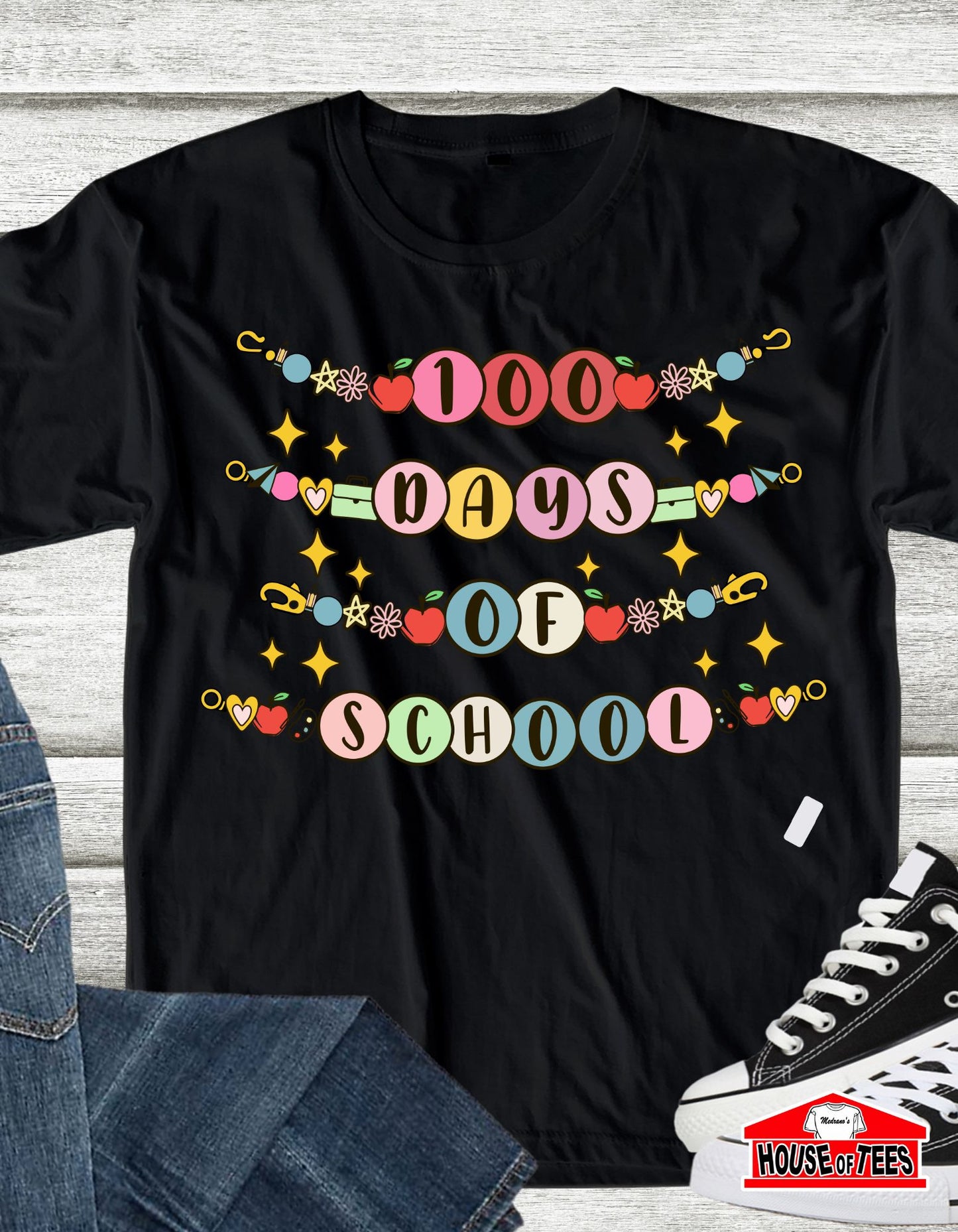100 Days Bracelet tee