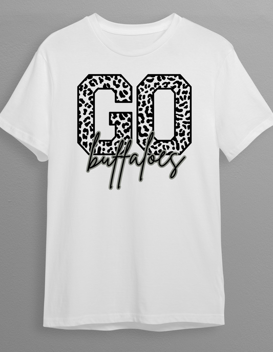 Leopard Go Buff tee