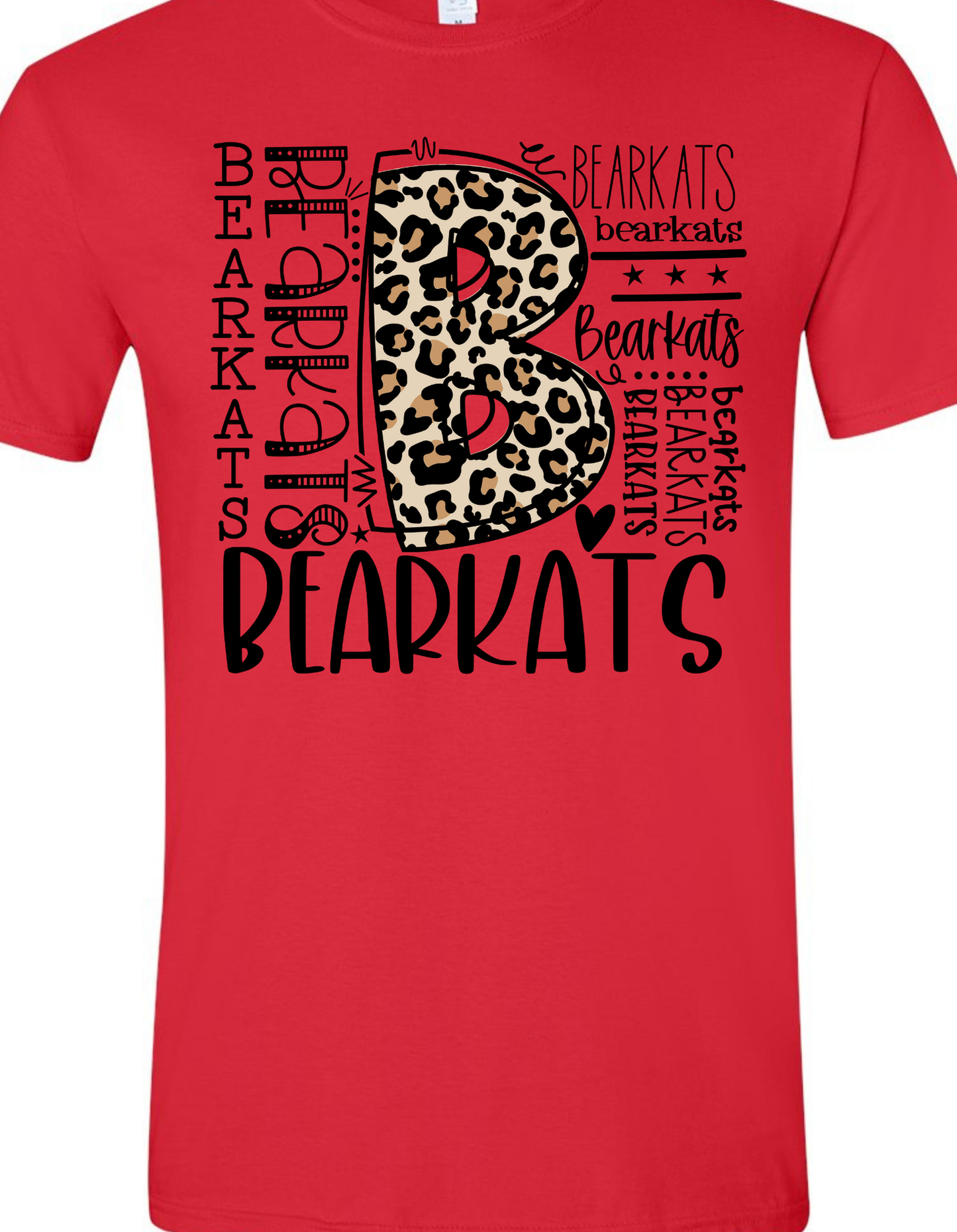 Leopard Bearkats tee