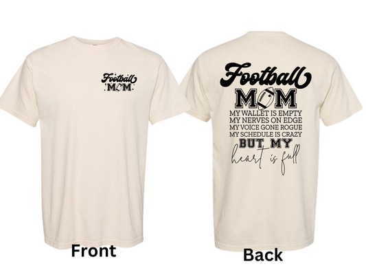 Football Mom tee