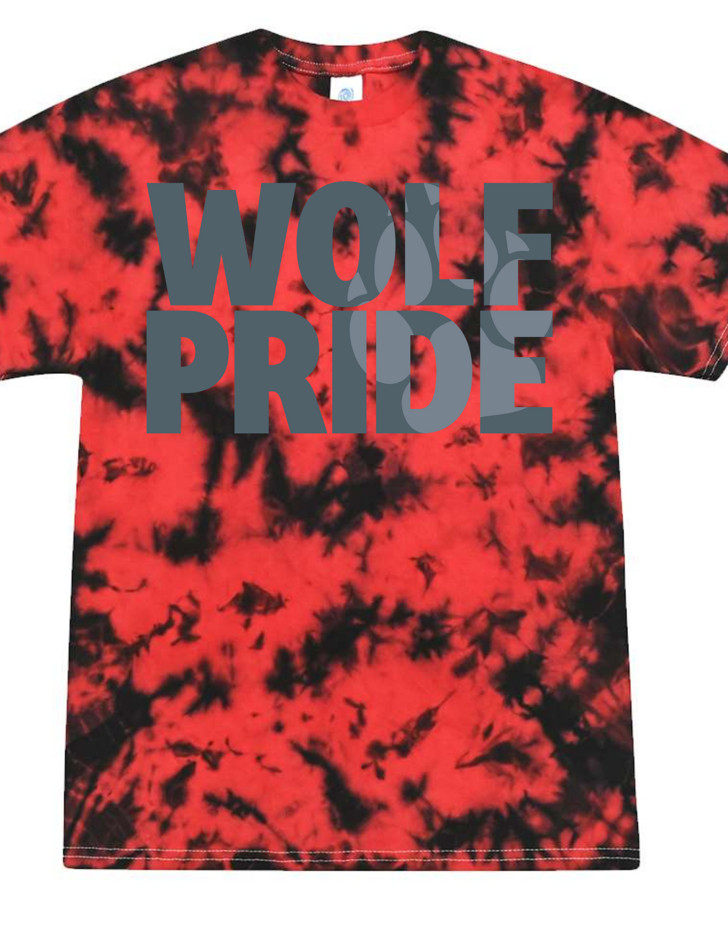 Wolf Pride Tie Dye tee