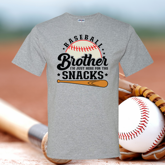Baseball sibling shirt
