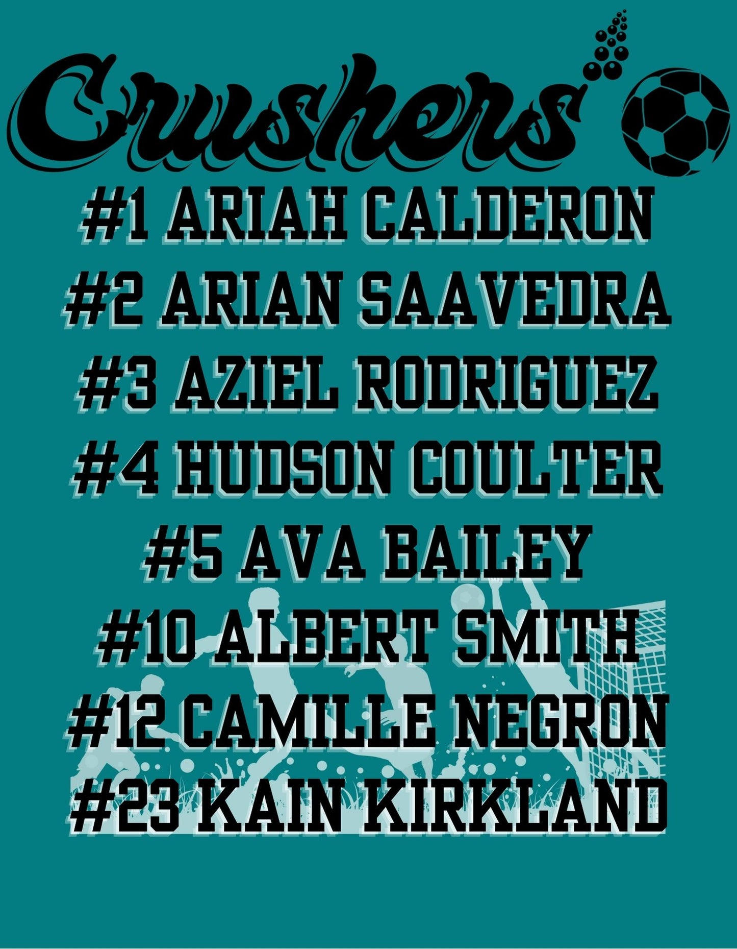 Crushers soccer parent shirt