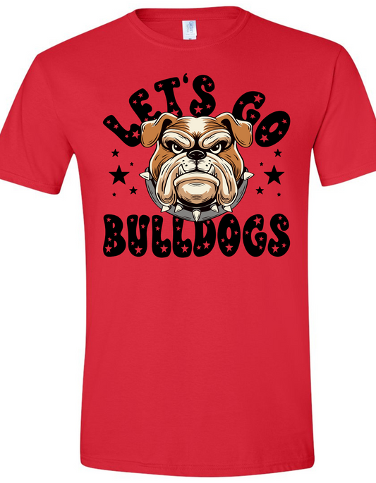 Let's go Bulldogs tee
