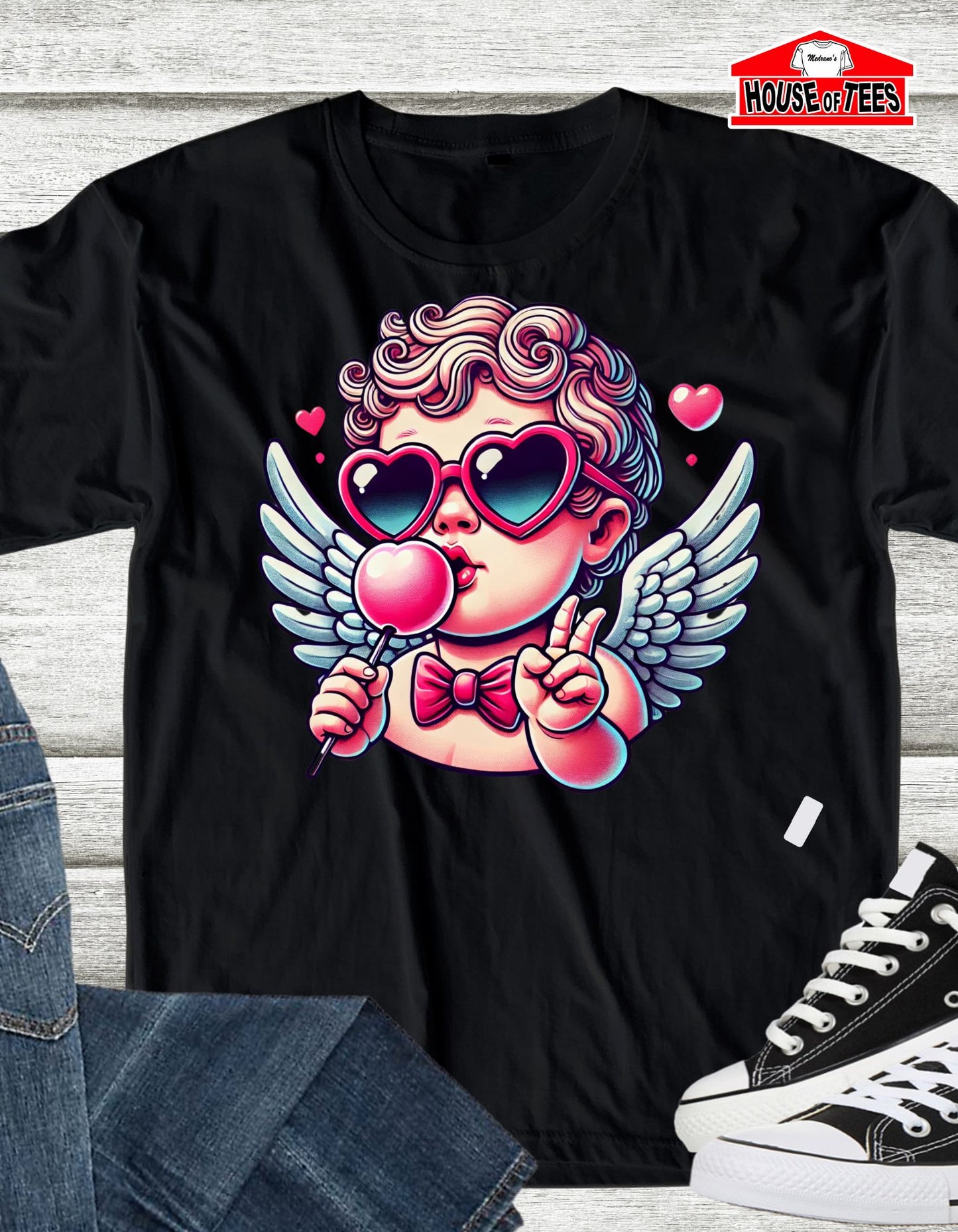 Retro Cupid w/sucker