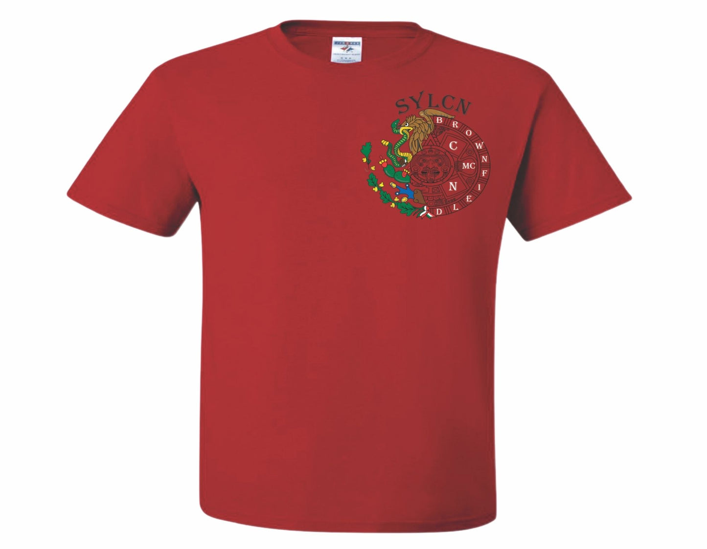 Brownfield MC red aztec