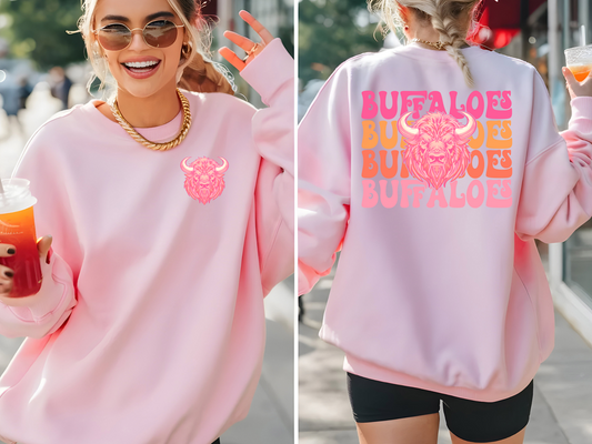 Bright Buffaloes sweatshirt