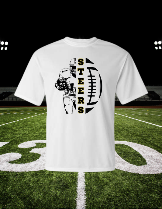 Steers football player dri-fit