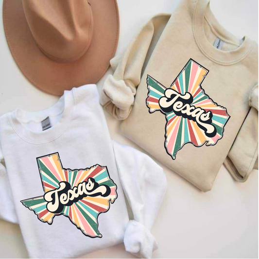 Texas Sunburst Sweatshirt
