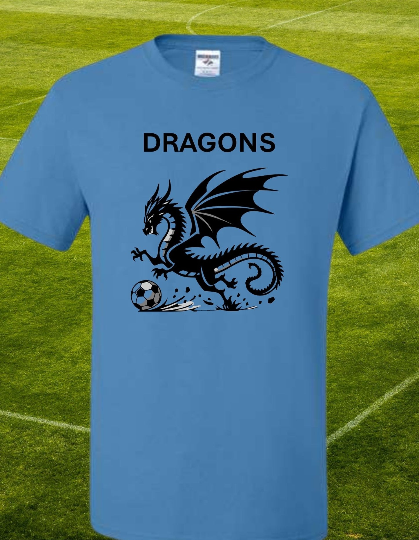 Dragons Soccer team shirt
