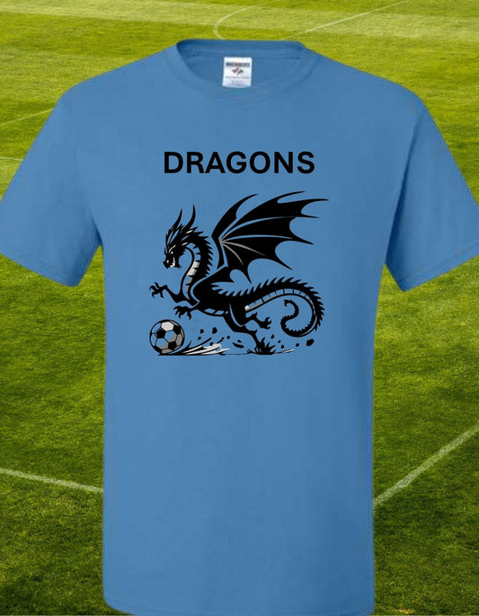 Dragons Soccer team shirt