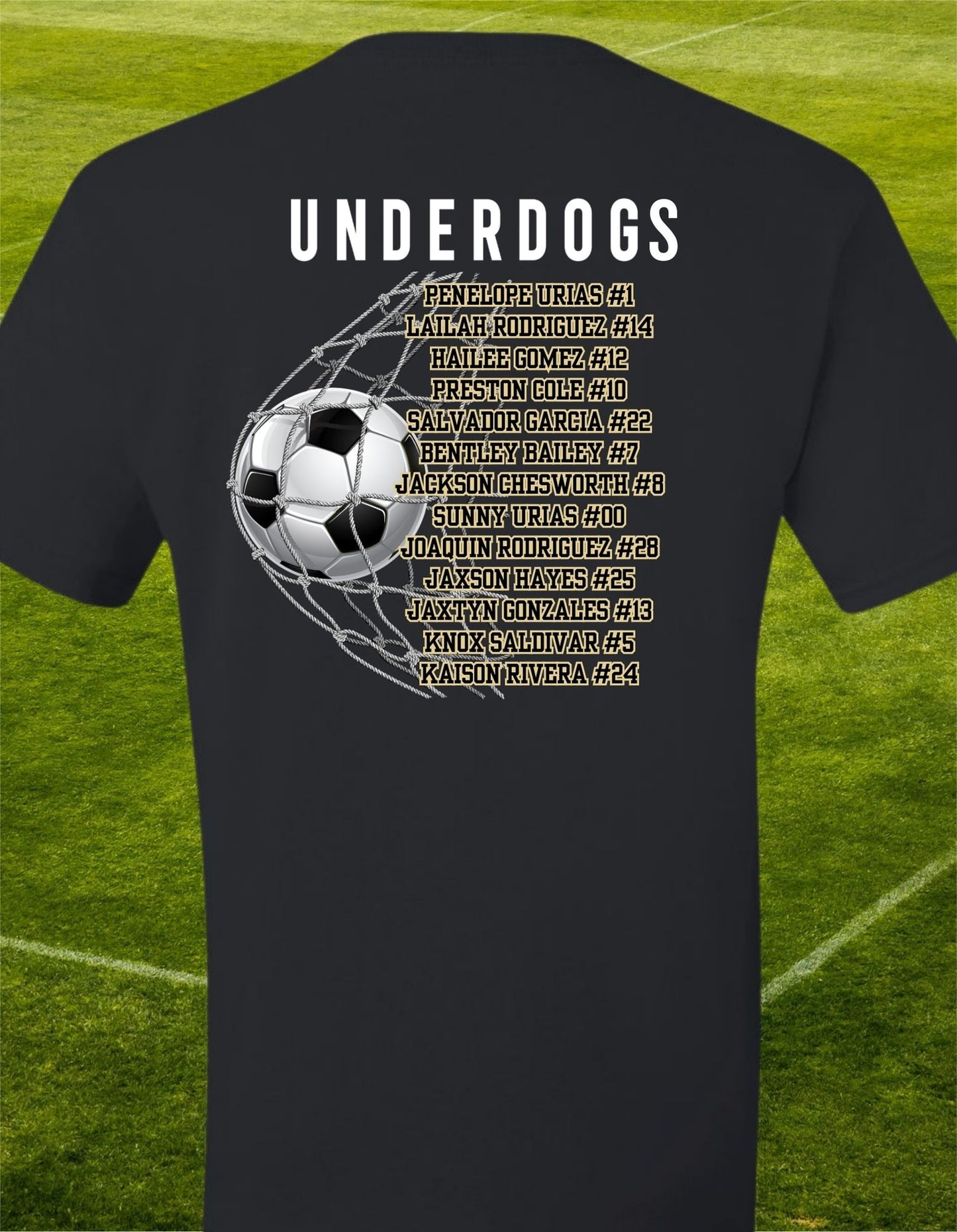 Underdogs soccer parent shirts