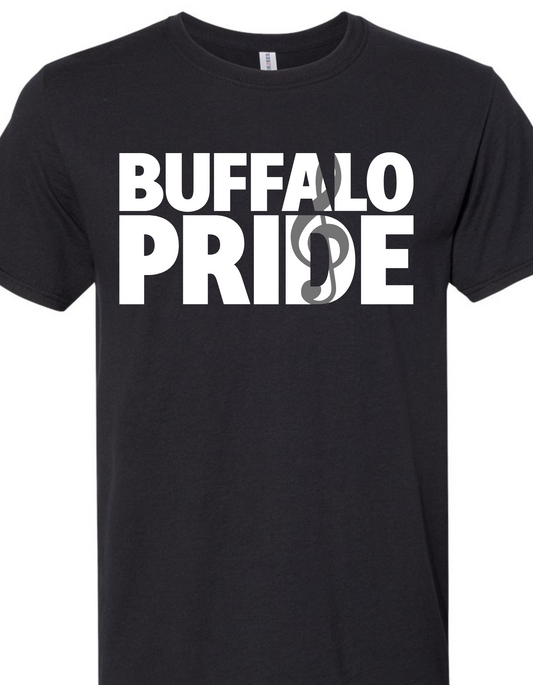Buff pride band tee