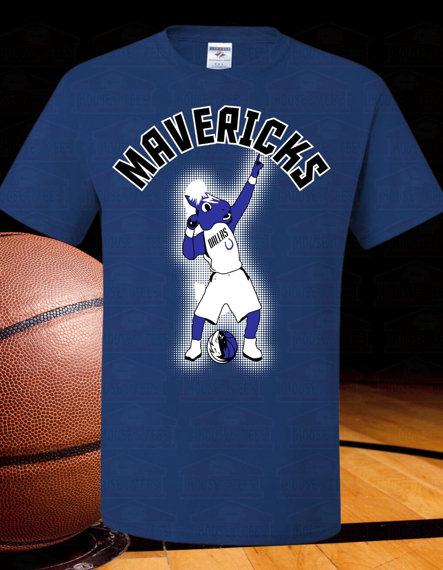 Mavericks Basketball tee