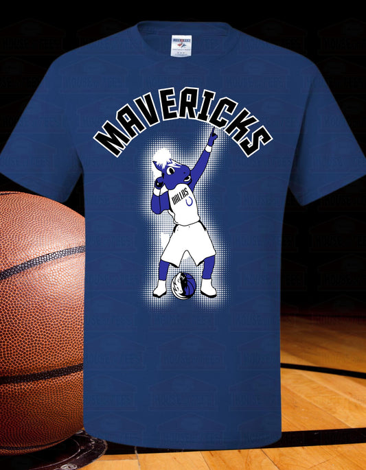Mavericks Basketball tee