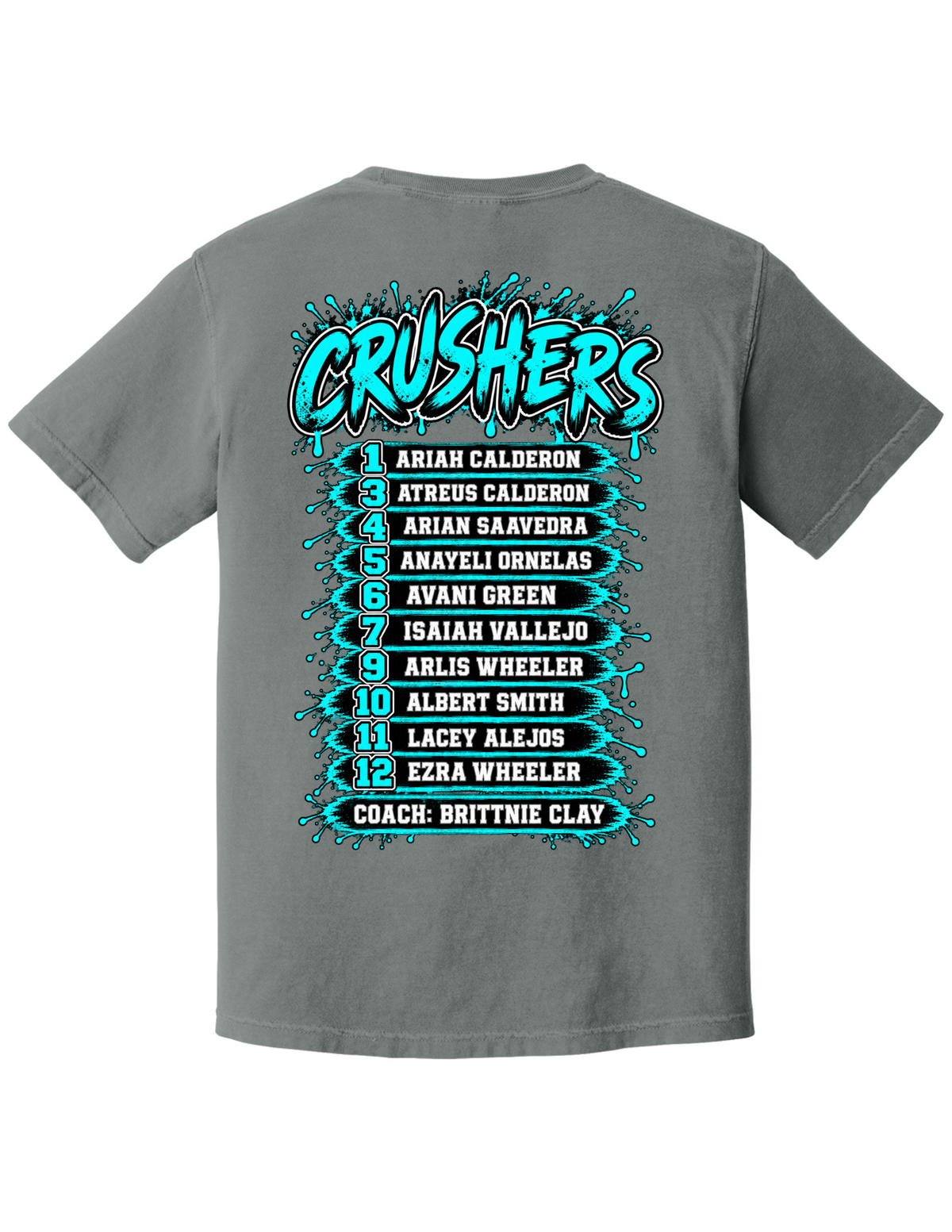 Crushers soccer tee