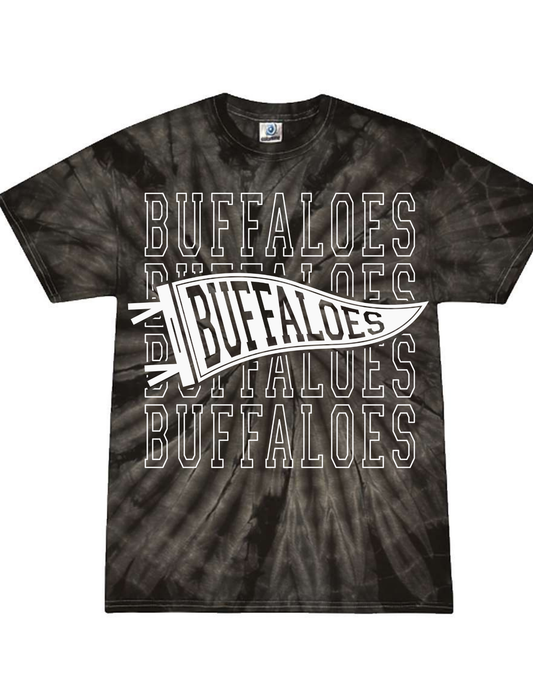 Buffalo tye-dye tee