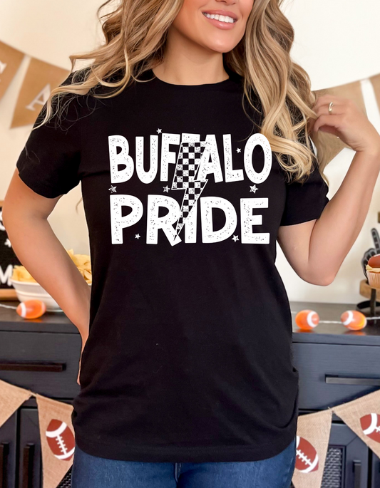 Checkered Buffalo Pride tee