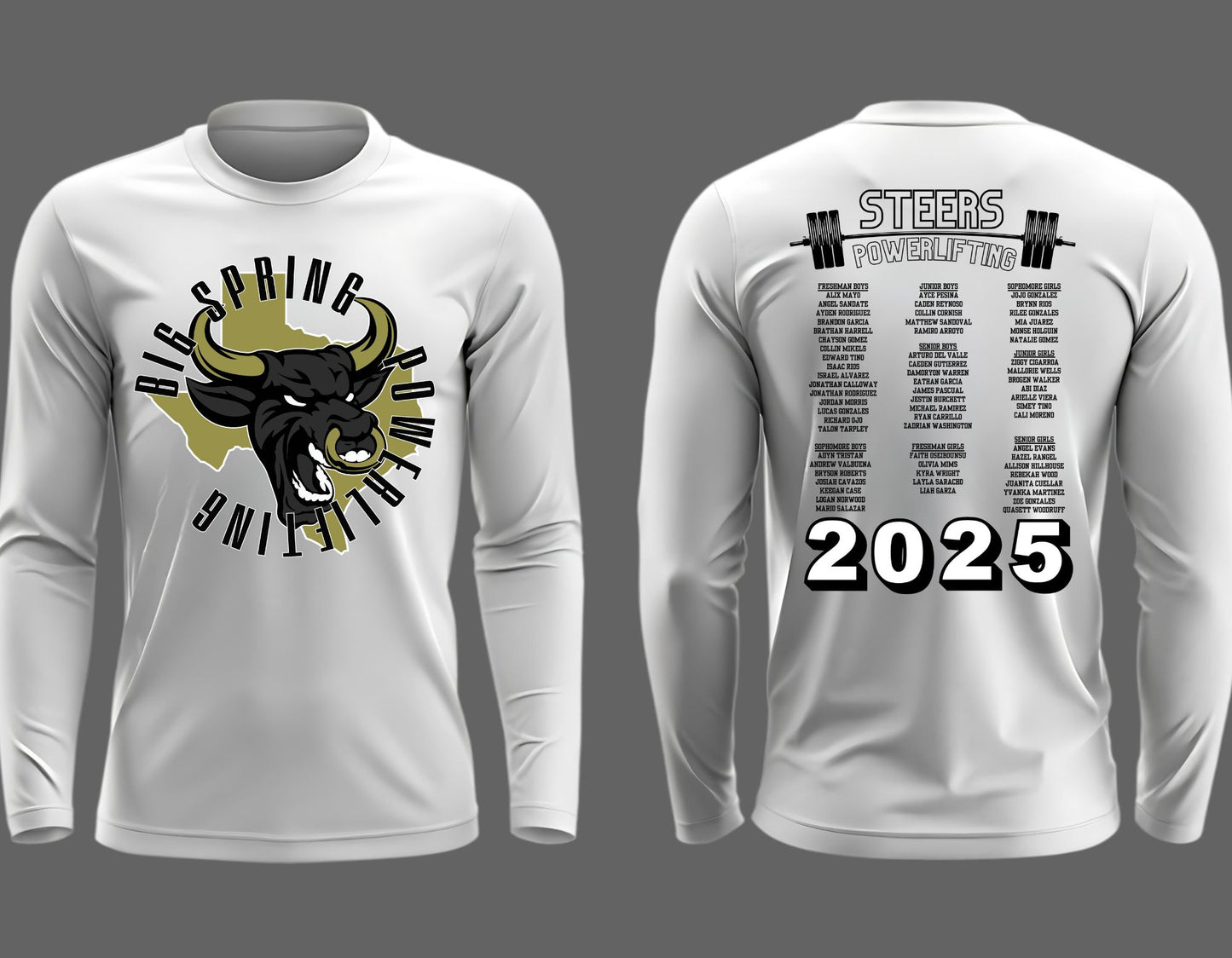 2025  Powerlifting Long sleeve