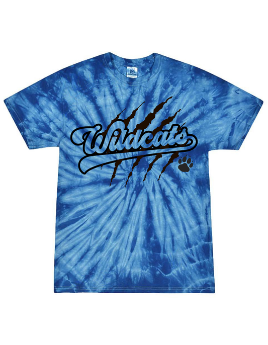 Wildcats tie-dye tee
