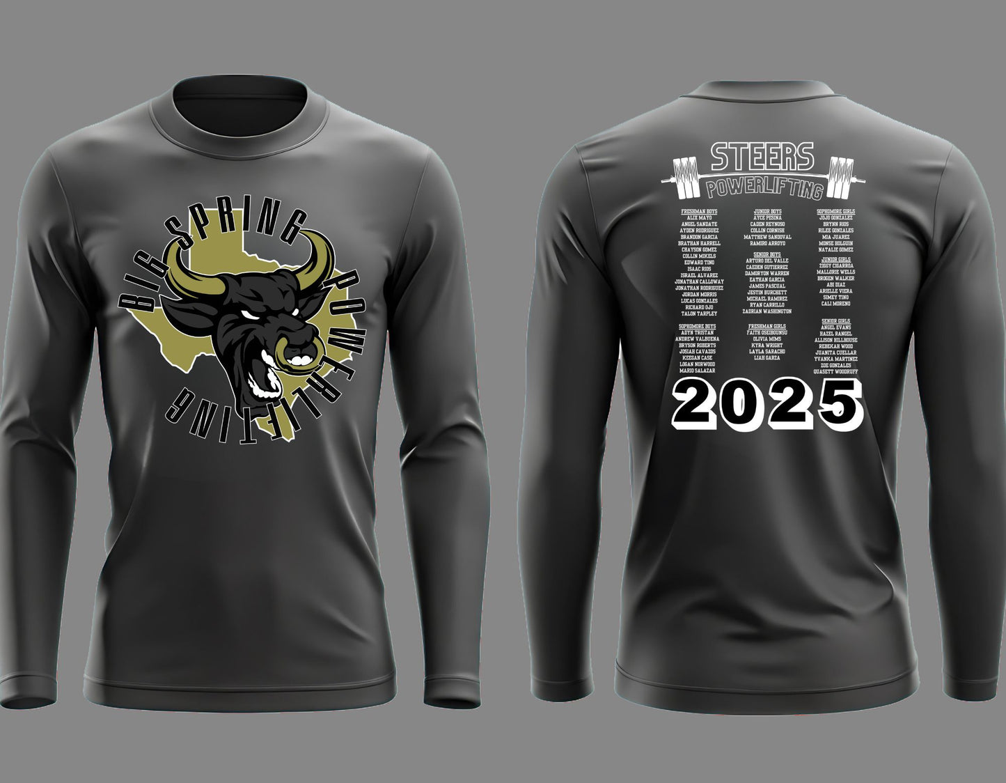 2025  Powerlifting Long sleeve