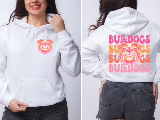 Bright Bulldog hoodie