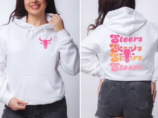 Steer Colorful hoodie