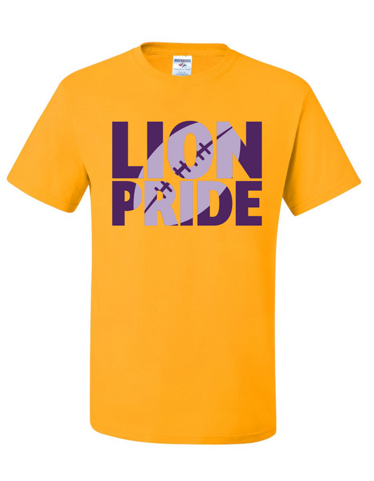 Lion Pride Football tee