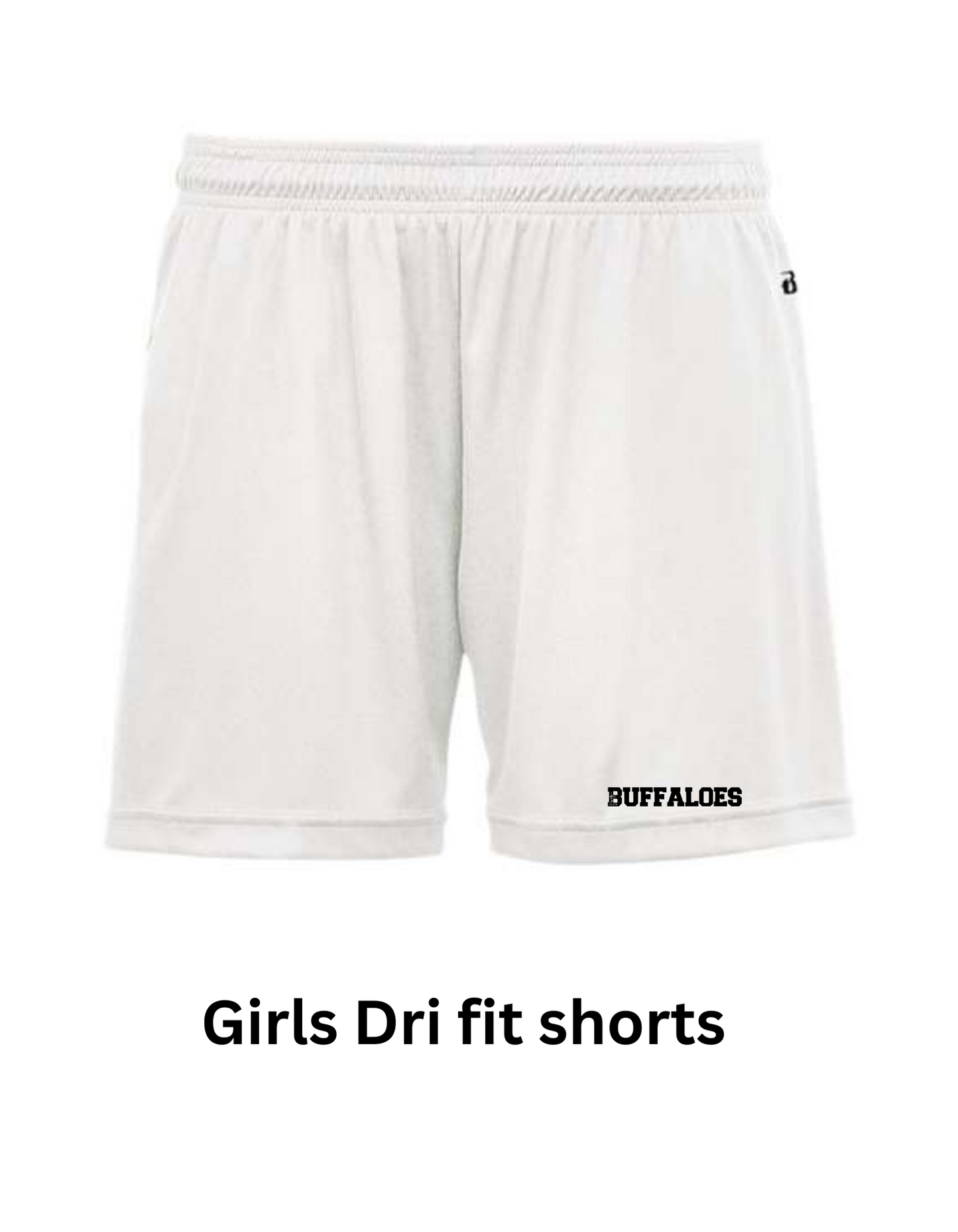 Buff girls dri fit shorts