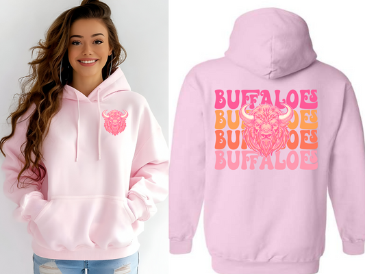 Bright Buffaloes hoodie