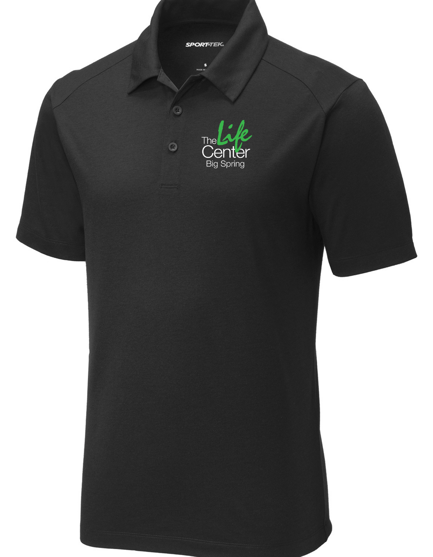 The Life Center Uni-sex Tri-Blend Wicking Polo