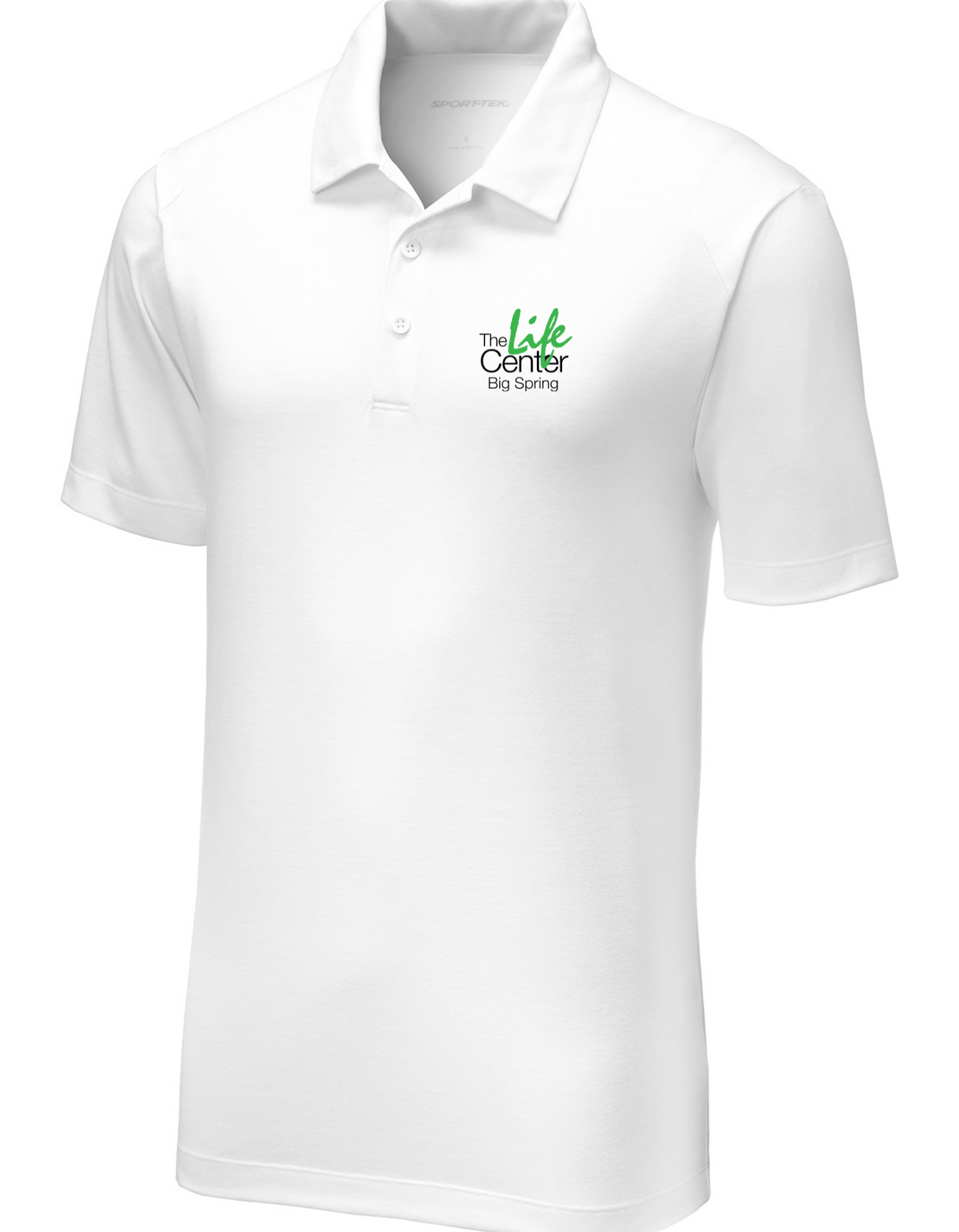 The Life Center Uni-sex Tri-Blend Wicking Polo