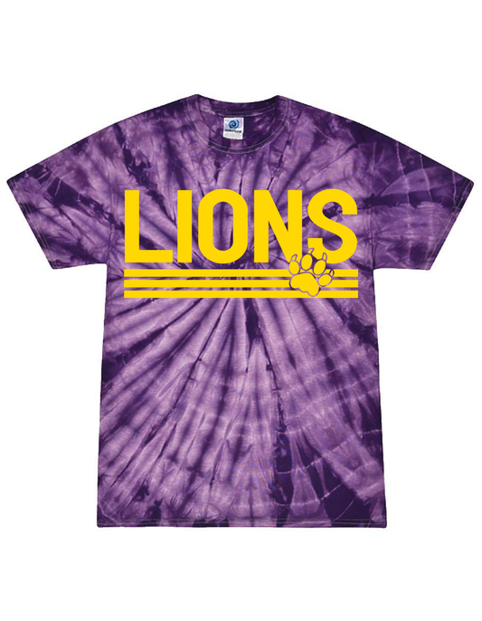 Ozona Lions tie-dye tee