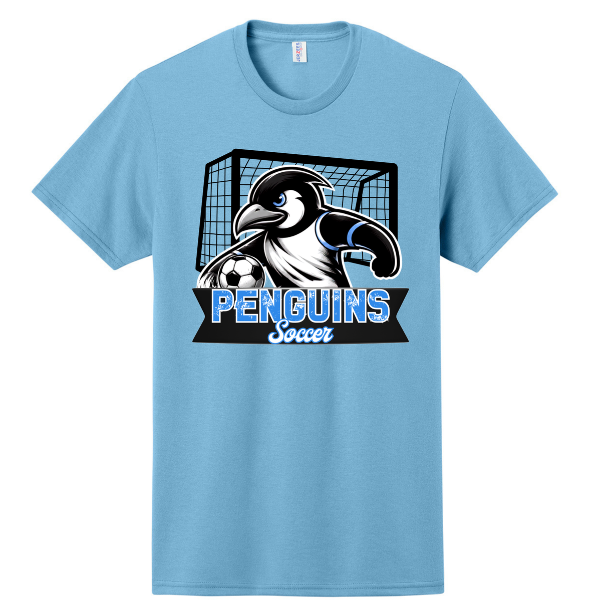 Penguins soccer tee