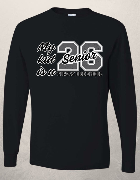 Forsan Senior '26 parent shirt