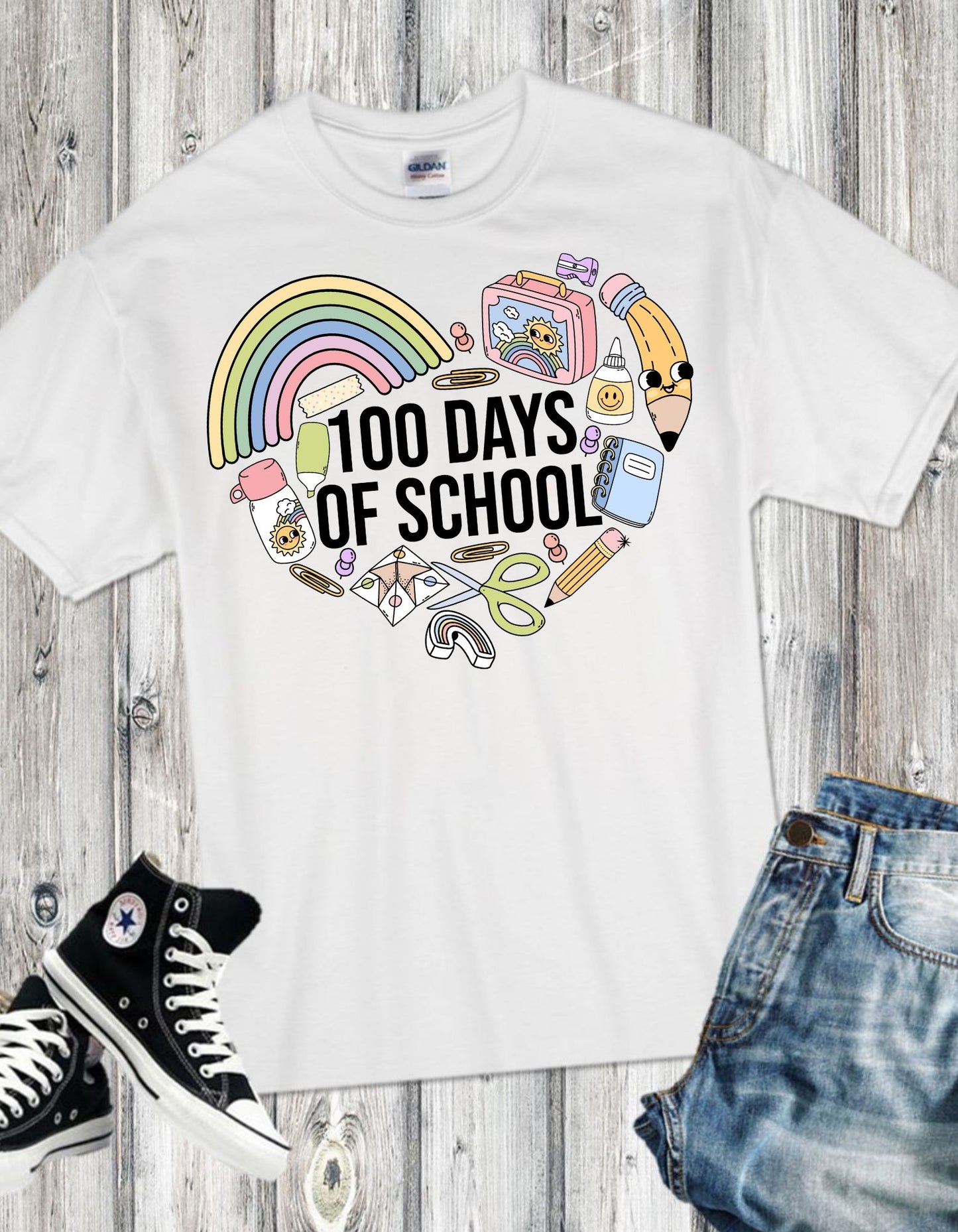Heart 100 Days of School